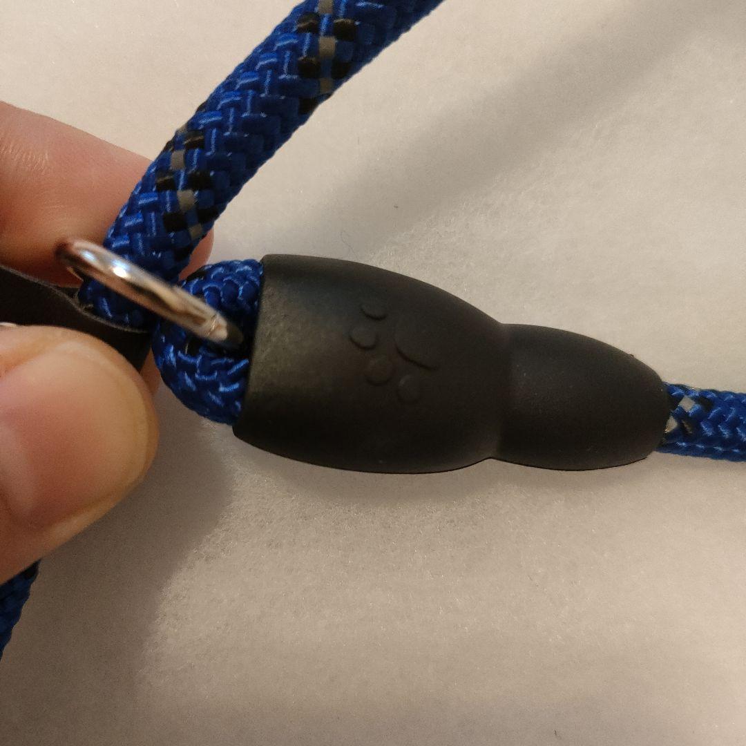 ✾未使用✾犬用リード　8mm ブルー　スリップリード　約110cm