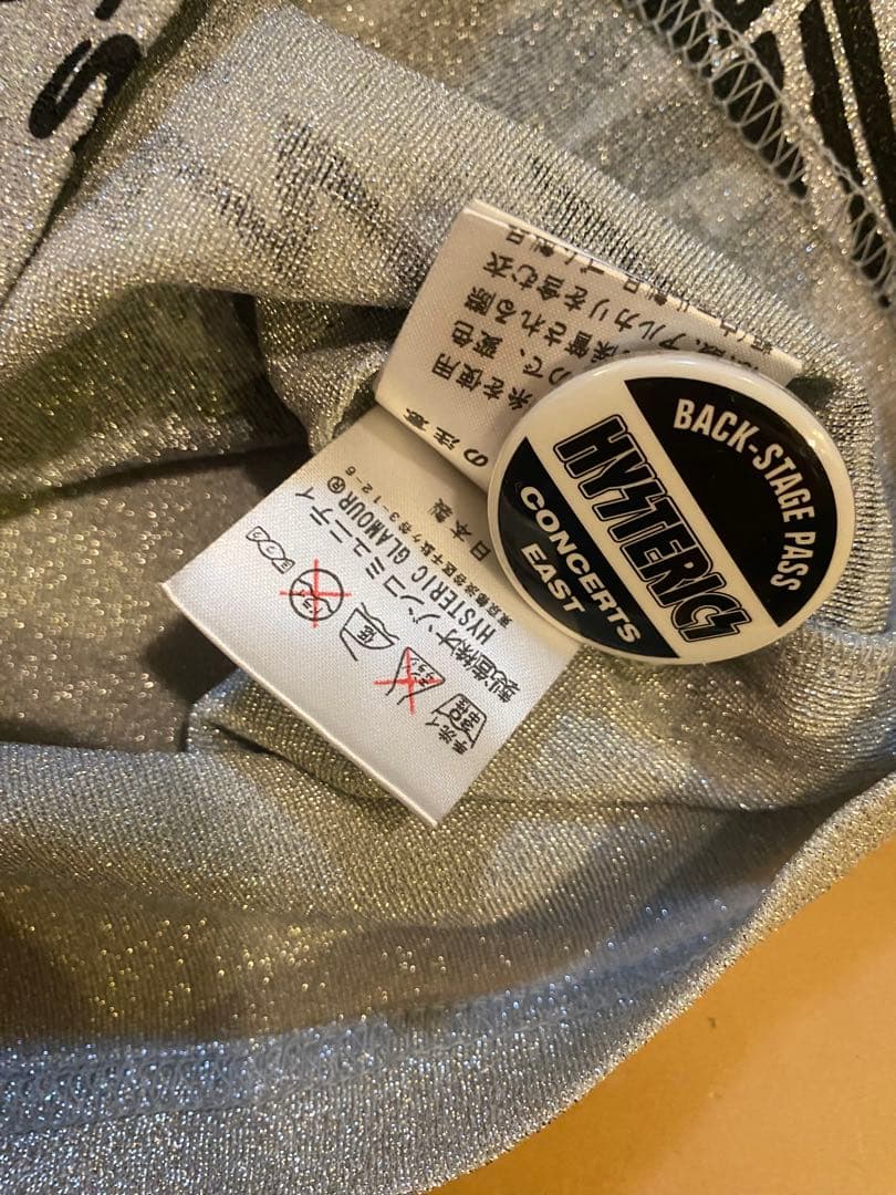 新品　初期　ヒステリックグラマー '90 ヒスガール　ラメキャミソール　Y2K