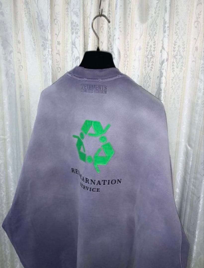 トップス VETEMENTS 23SS Not Doing Crewneck Sweat