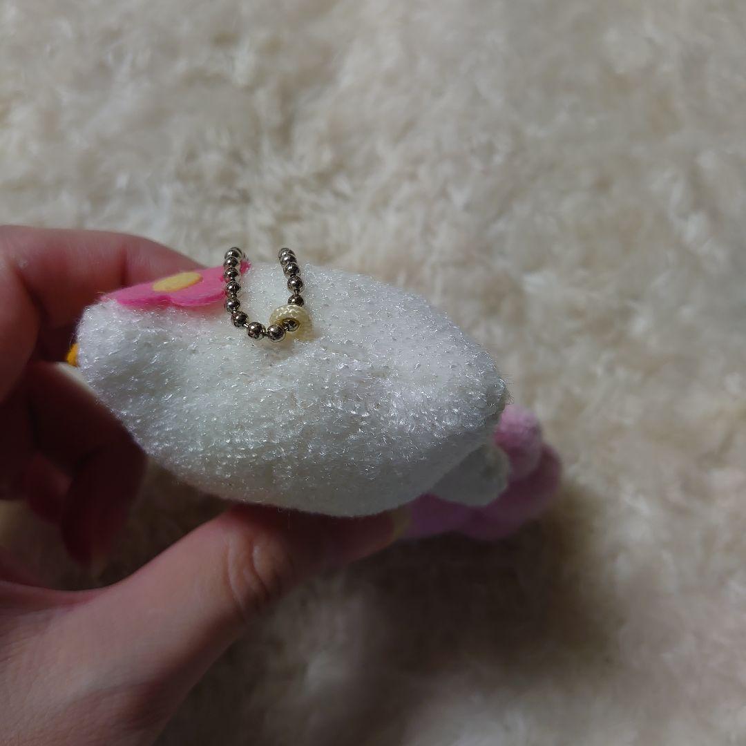 当時物 ハローキティ マーメイド カオハナ キーホルダー マスコット ぬいぐるみ