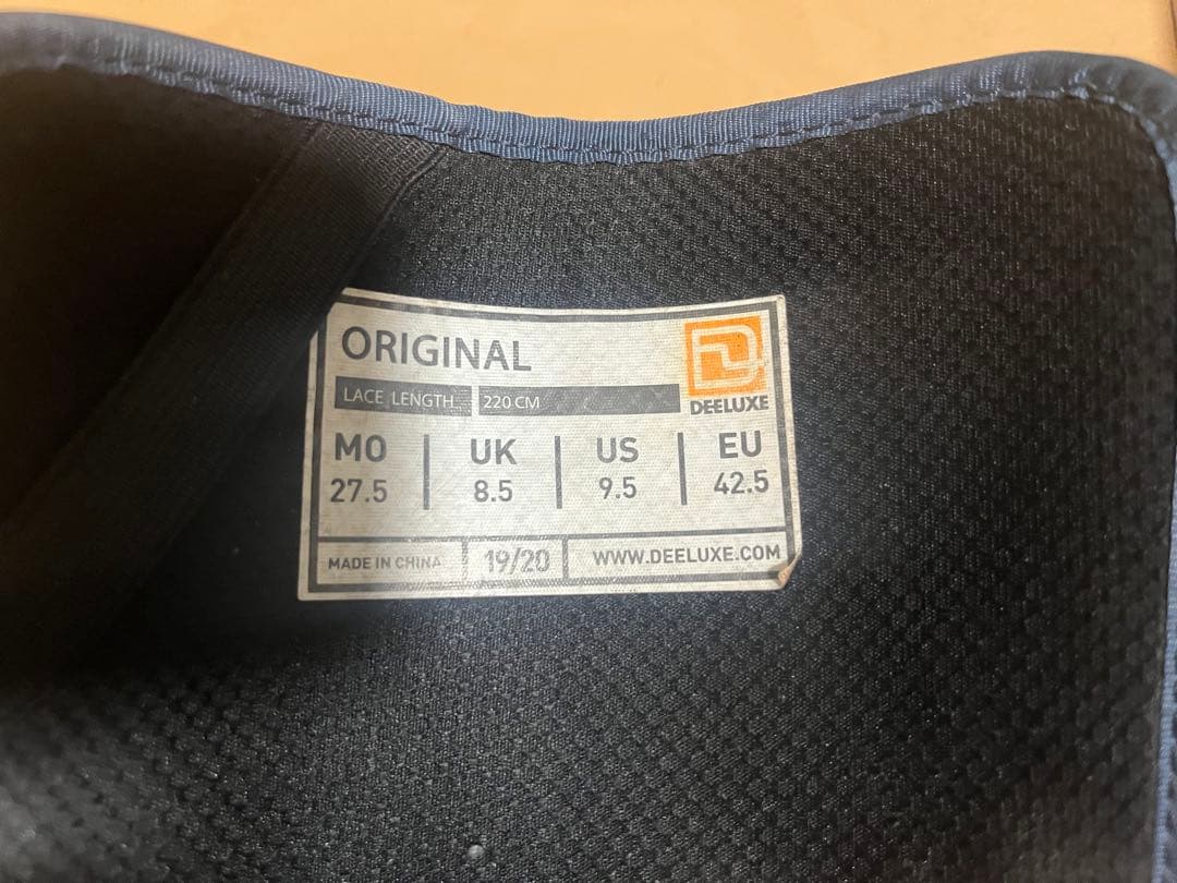 DEELUXE ORIGINAL (グレー/ネイビー) 27.5cm