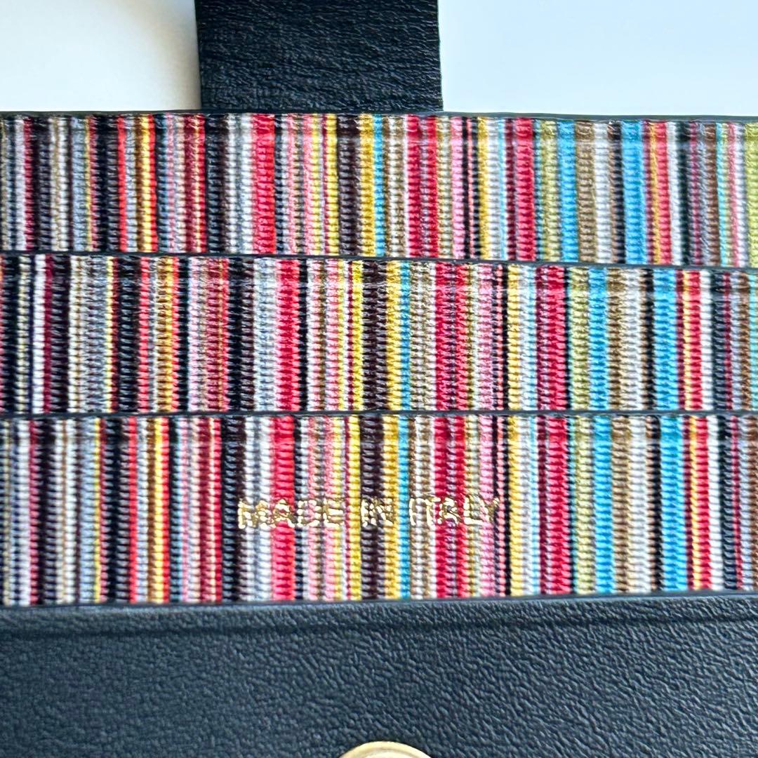 PAUL SMITH ポールスミス カードケース 名刺入れ マルチストライプ