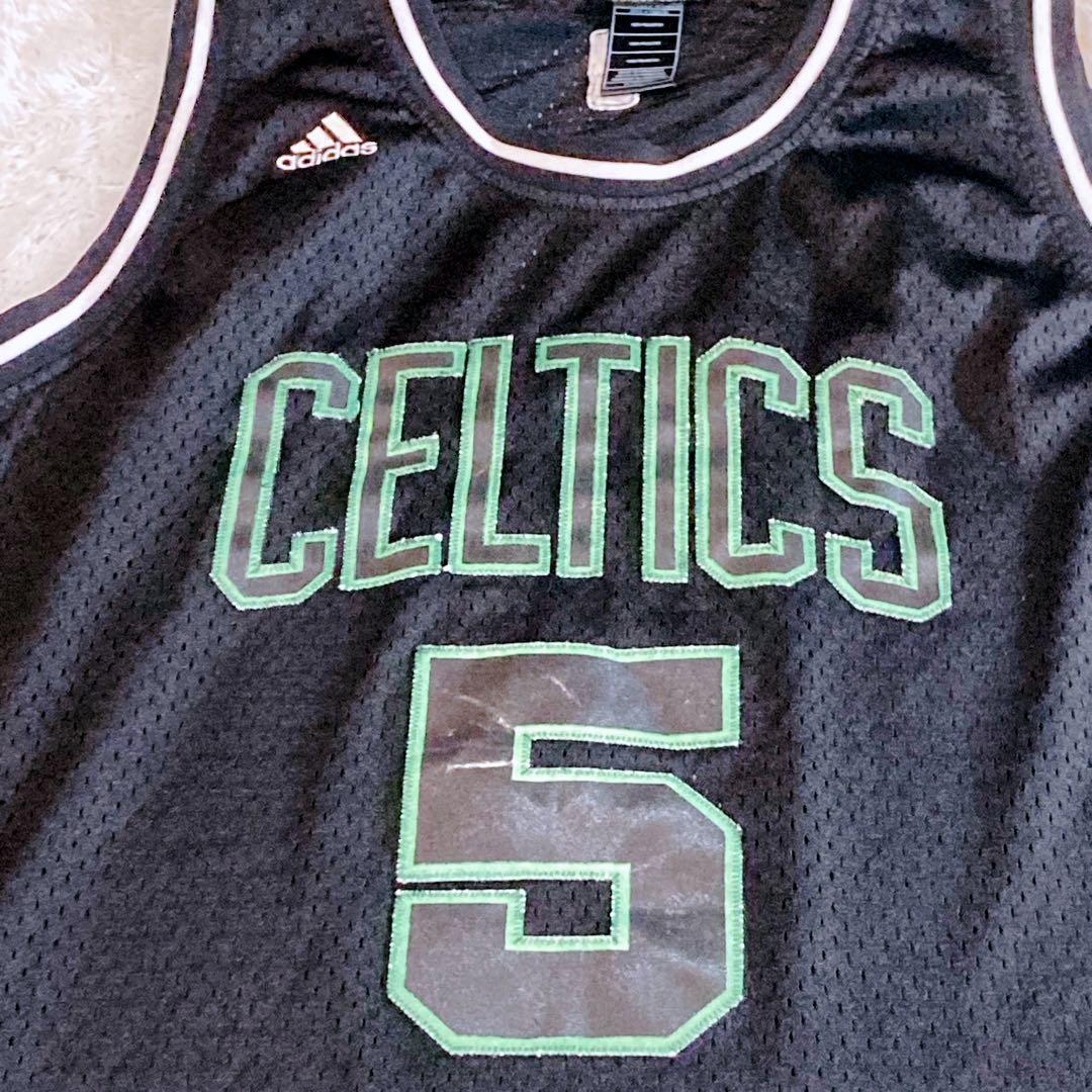 NBA セルティックス adidas ケビンガーネット ブラック 5番 XL