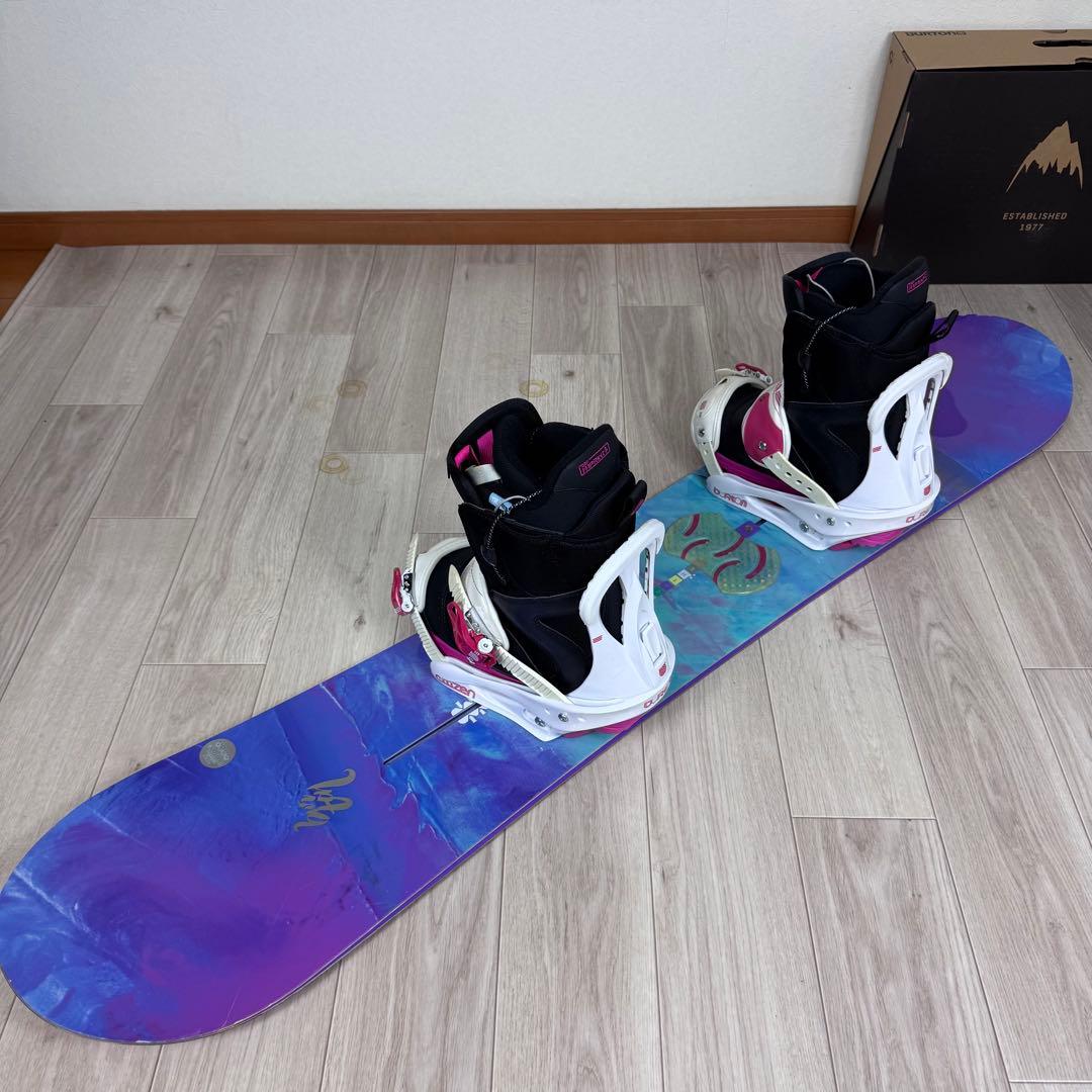 専用Burton FEATHER 140cm レディースセット