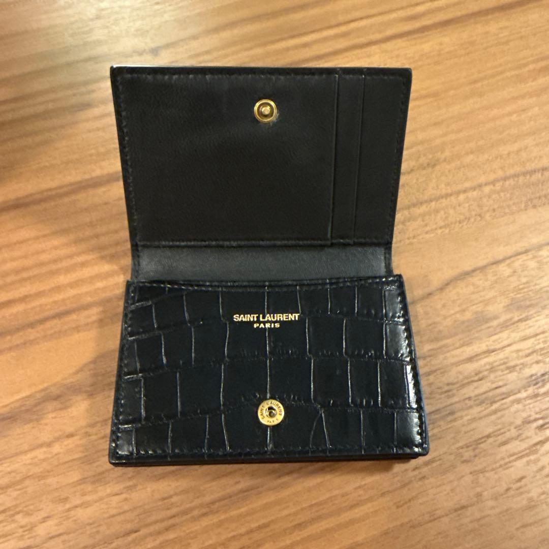 サンローラン　メンズ　名刺入れ