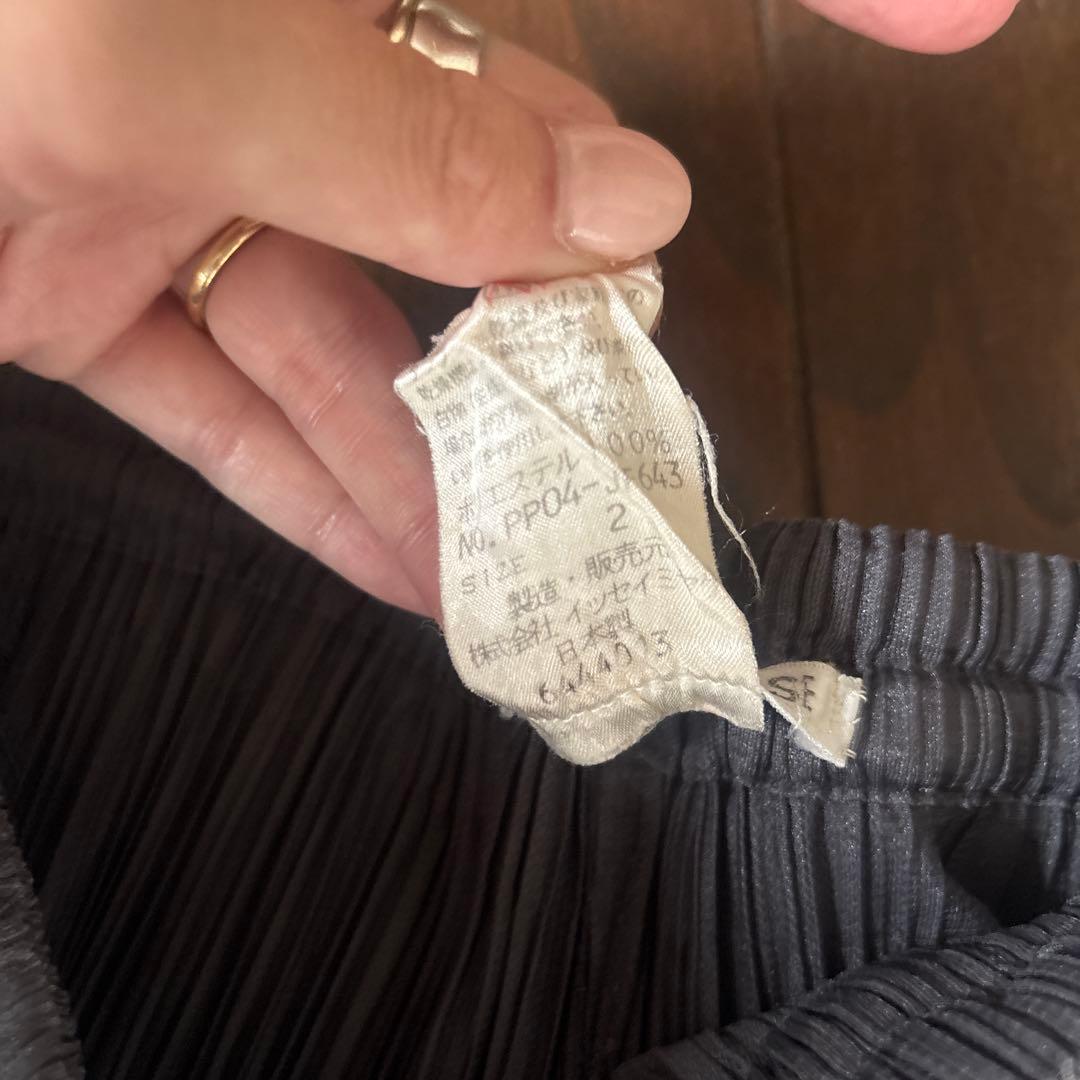 pleats pleats グレー　サイズ2