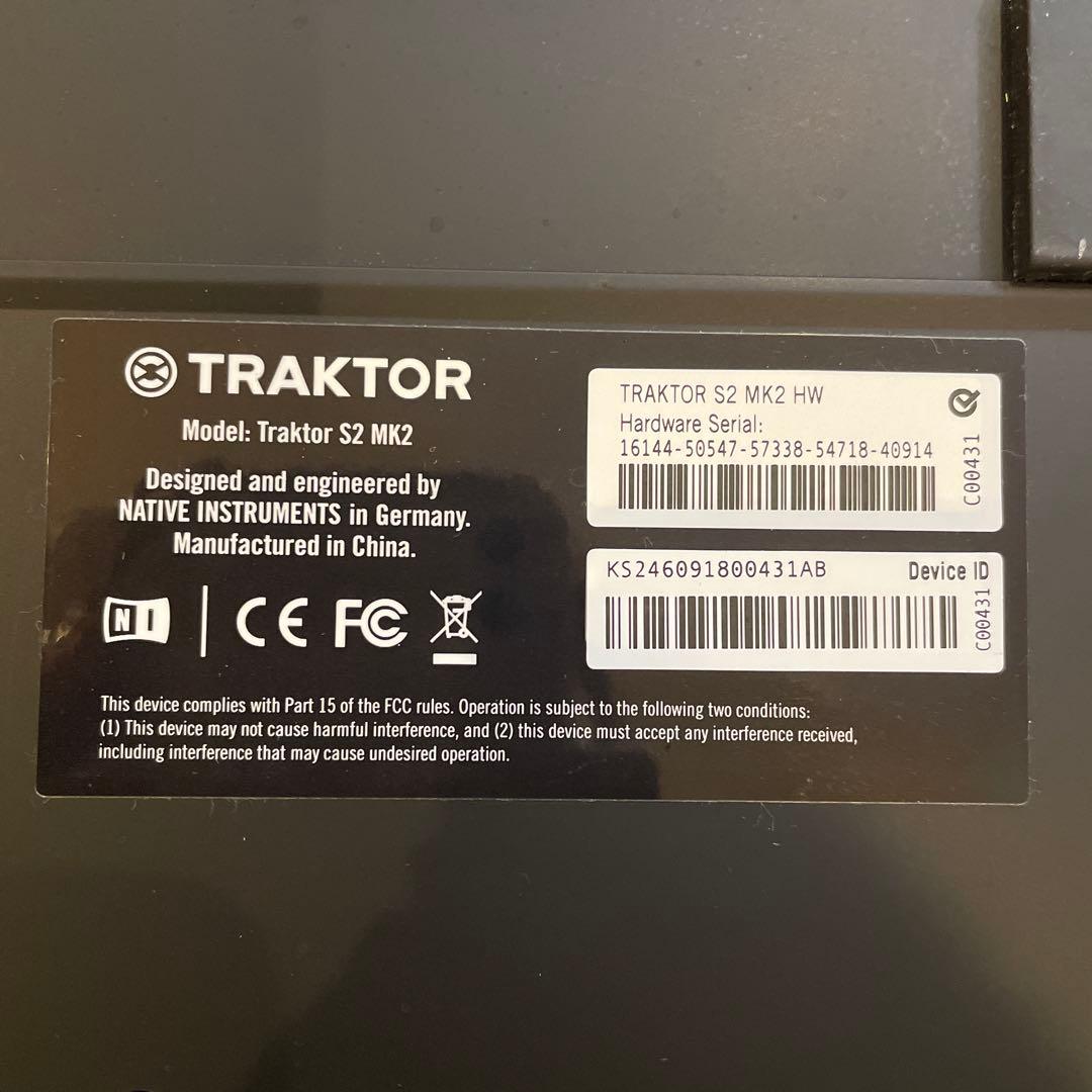 【値下げ】TRAKTOR S2 MK2 HW DJコントローラー