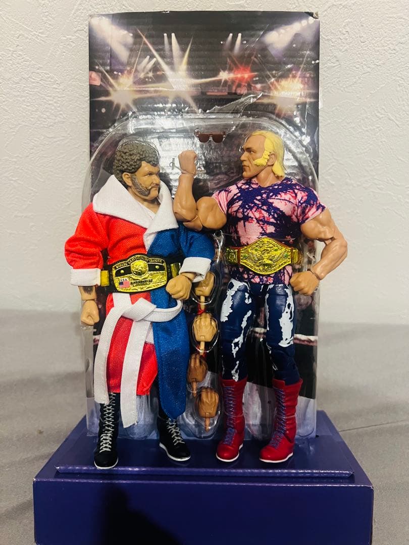 【アメリカ直輸入激レア新品】 Mattel社WWE 4体セット限定品