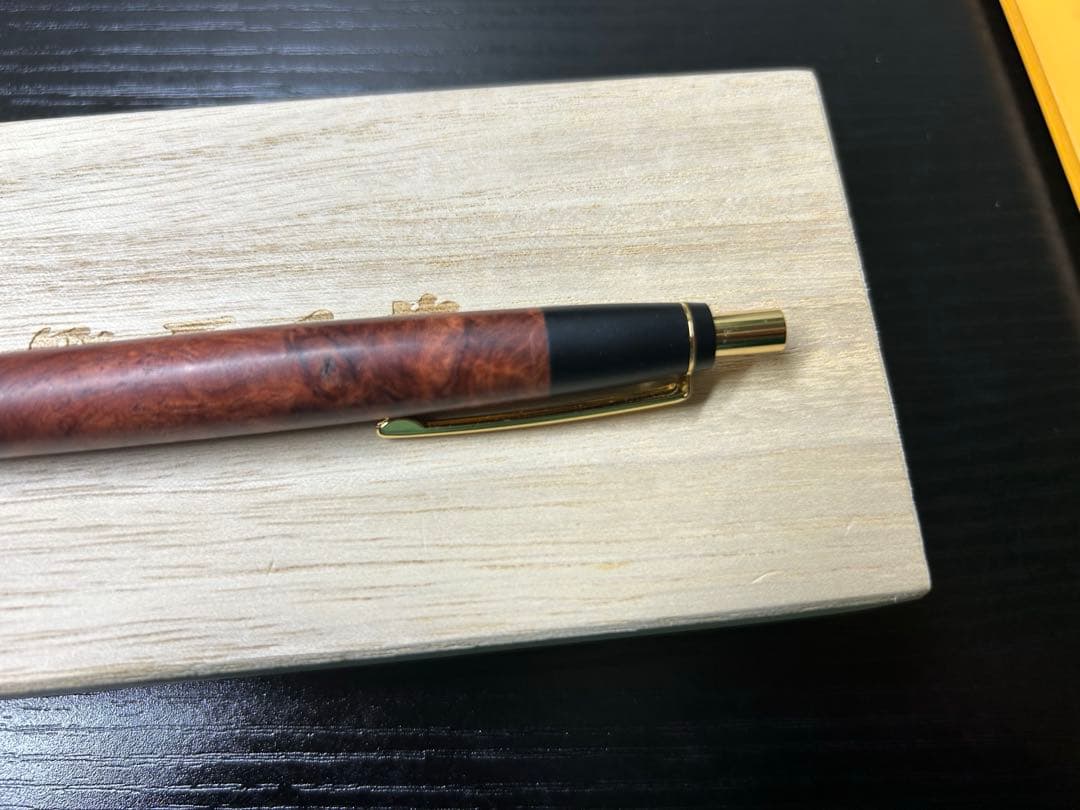 最終値下げ！！！ 野原工芸 特上花梨瘤 スタンダードボールペン