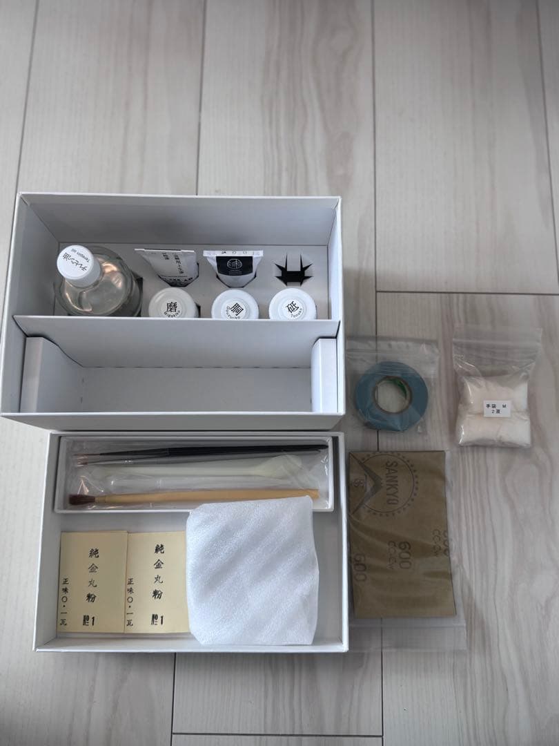 体験キット | 金継ぎ | 金継ぎコフレ | 堤淺吉漆店