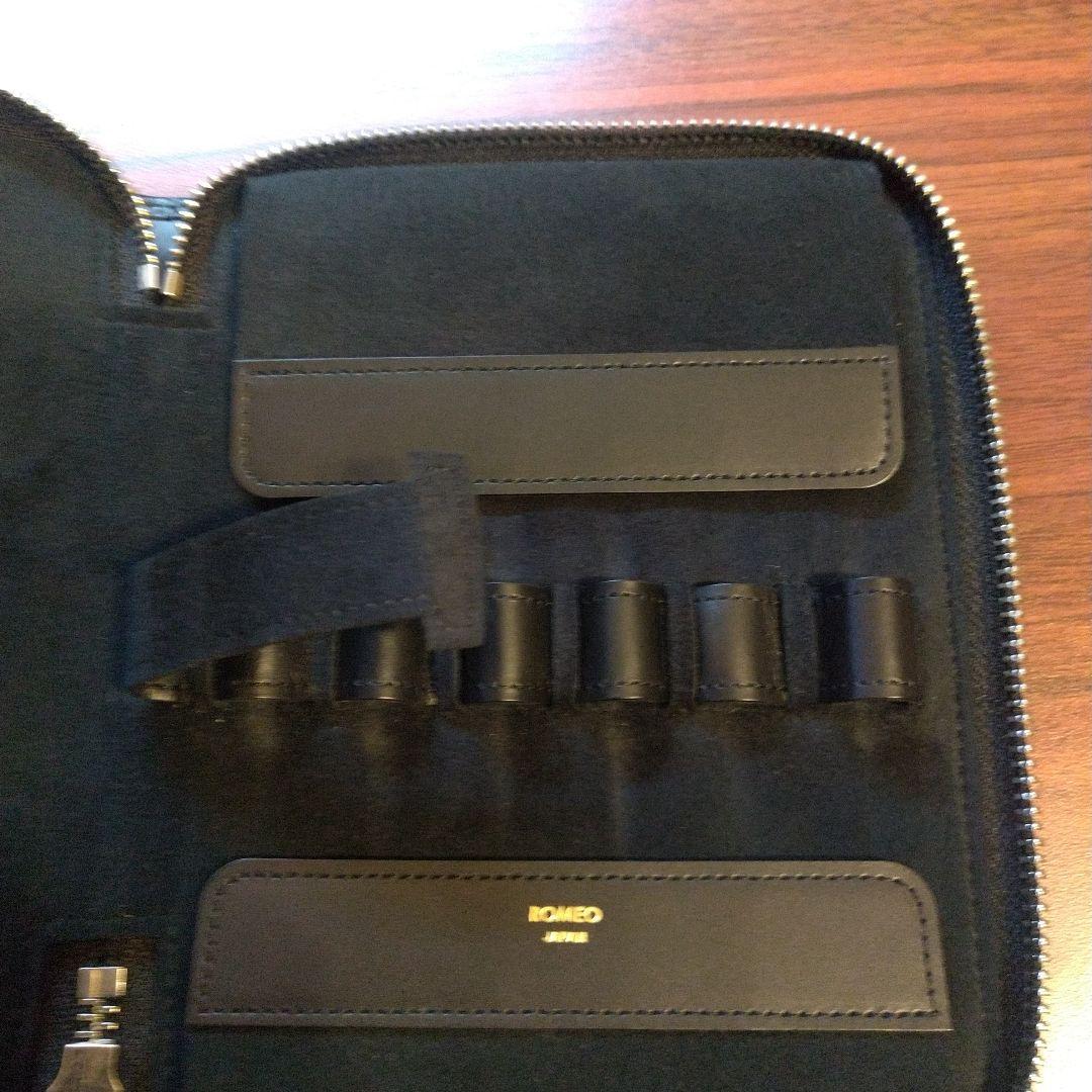 伊東屋　ロメオ　クロコ型押しコレクションペンケース（６本用）