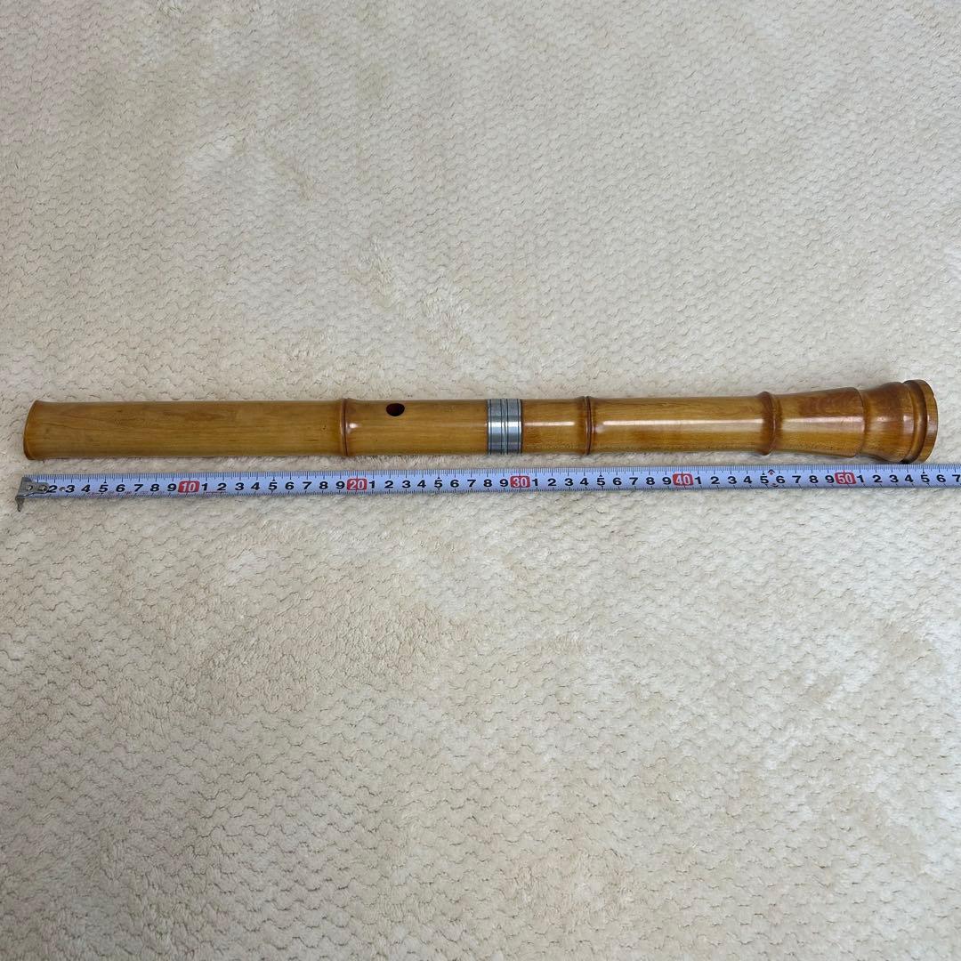 【美品】尺八　松濤　全長約55cm