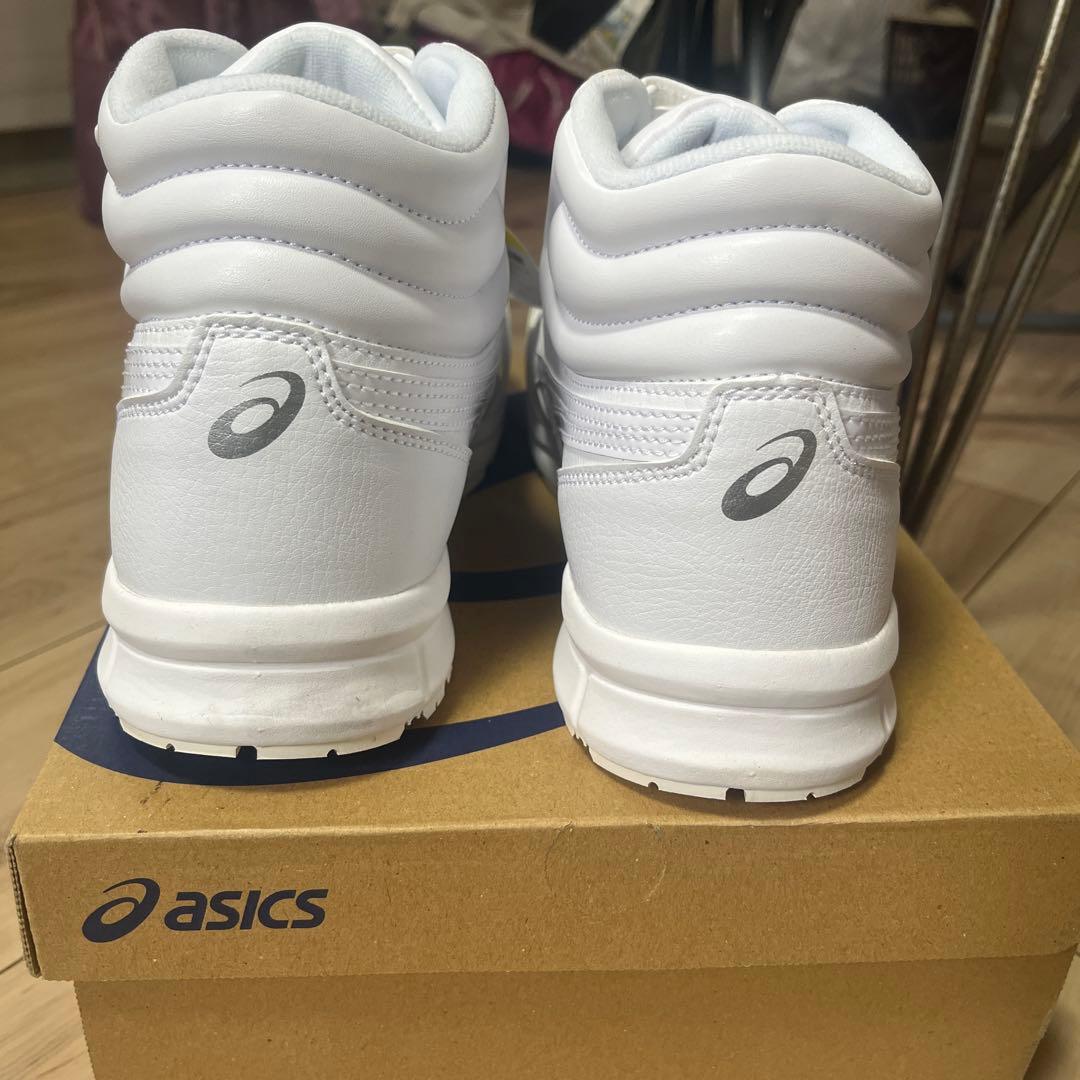 ASICS ホワイト安全靴 JSAA合格品