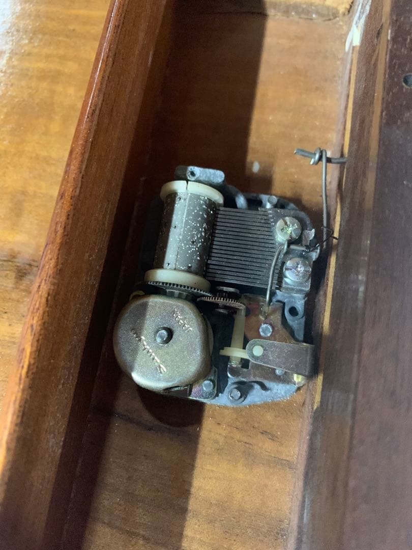 イタリア オルゴール 猫脚 テーブル コレクションケース コンソール 花台