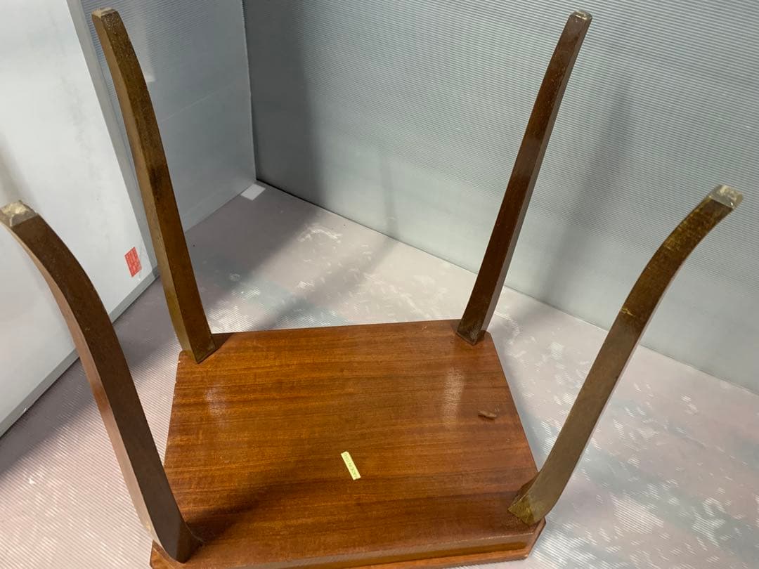 イタリア オルゴール 猫脚 テーブル コレクションケース コンソール 花台