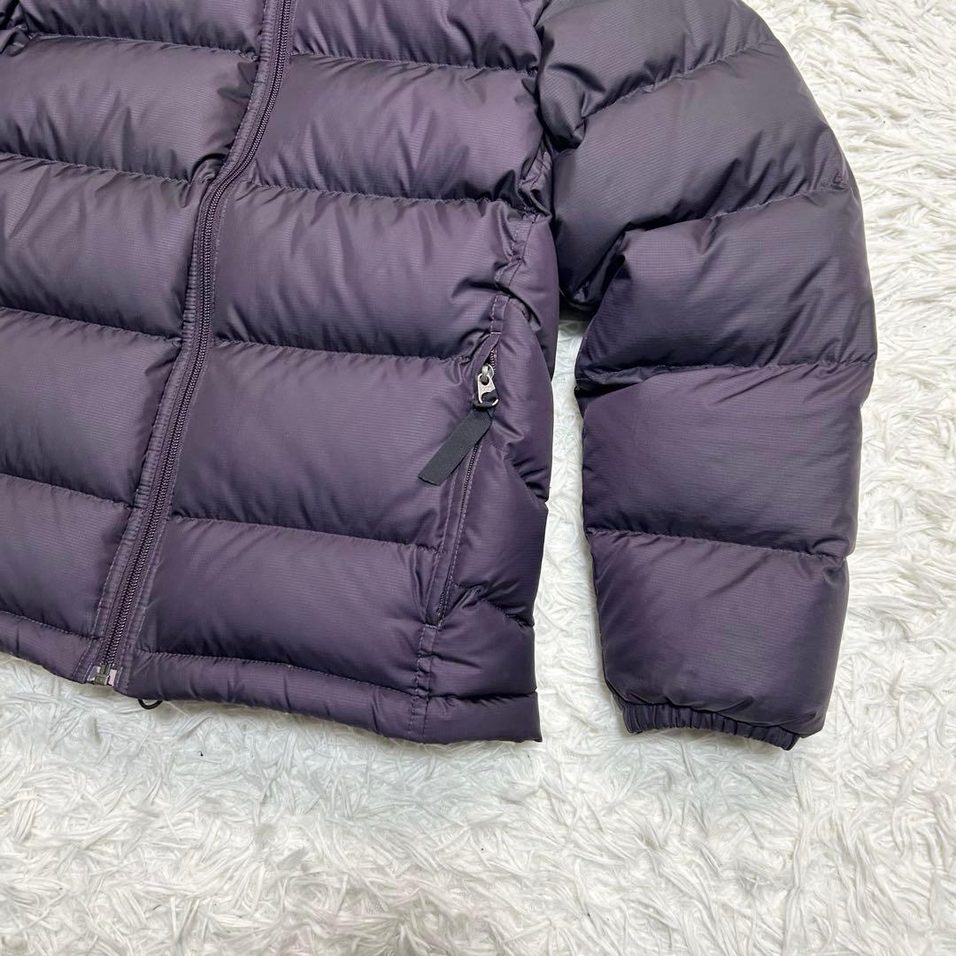 旧タグ Patagonia パタゴニア ダウンジャケット ヌプシ 肉厚 黒系 紫
