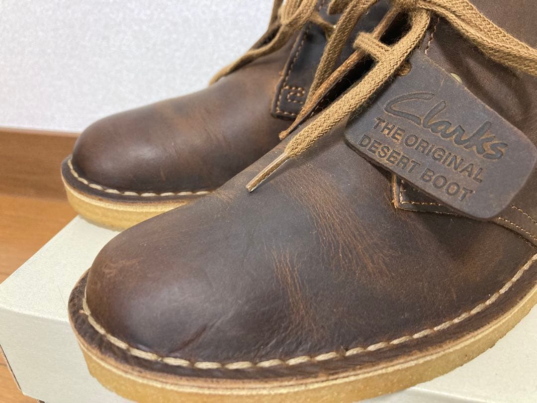 新品　Clarksクラークス　デザートブーツ ビーズワックス