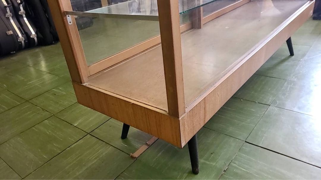 【専用/ブーヒーさん】ヴィンテージ　木製　ガラスショーケース