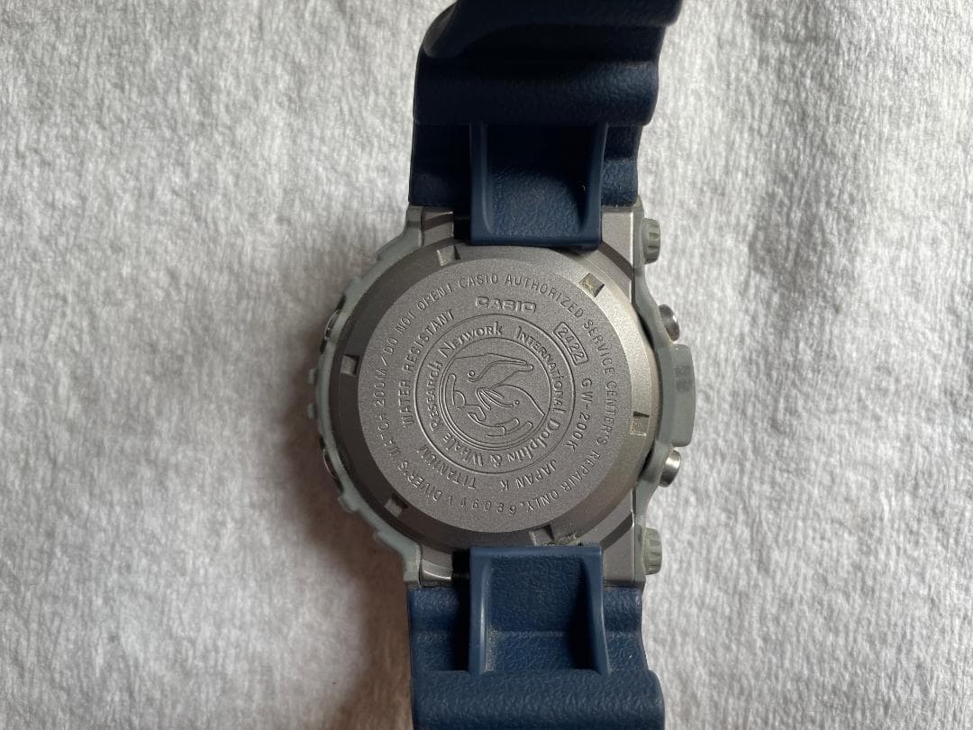 CASIO G-SHOCK GW-200K-2JR　2001イルカクジラモデル