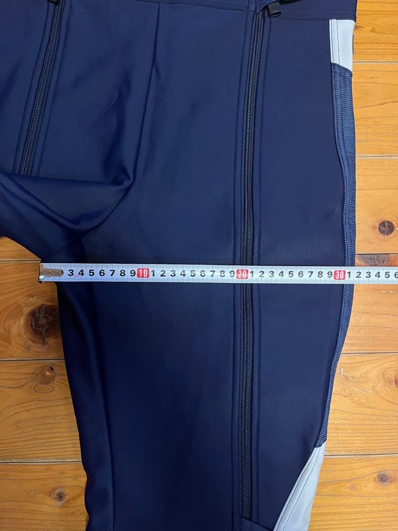 スキーウェア ハーフパンツ レーシング XXL ネイビー