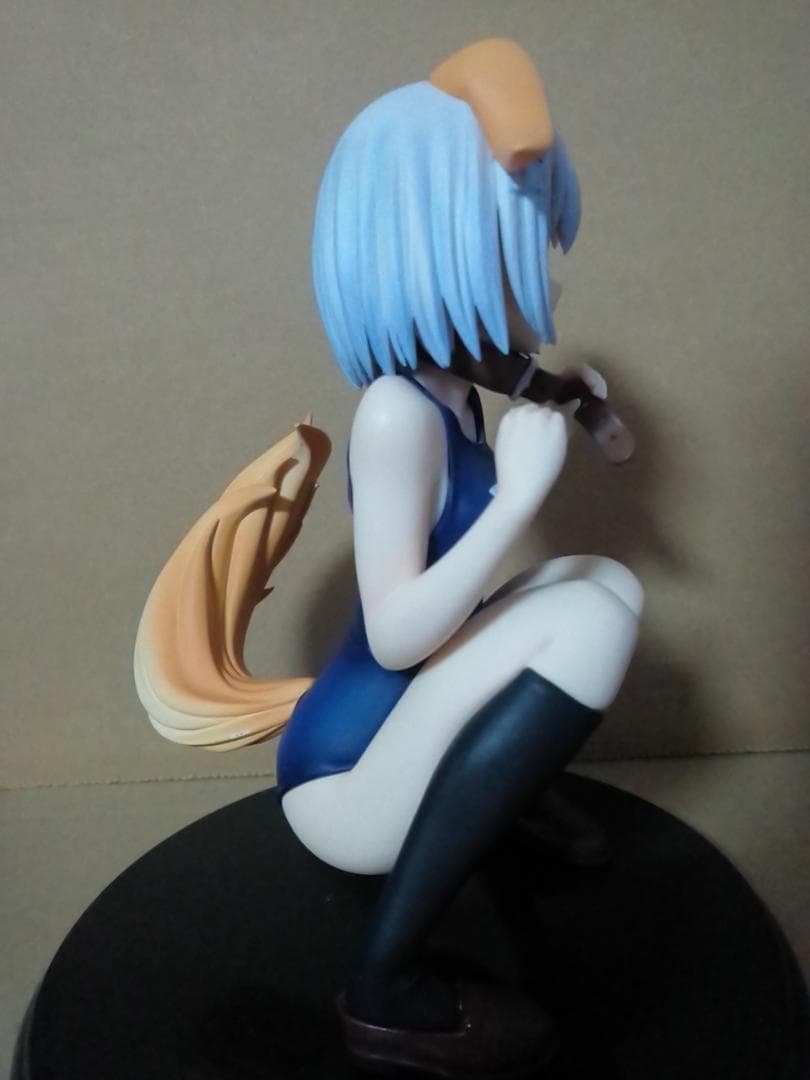 鳶一折紙 フィギュア スク水わんこver.