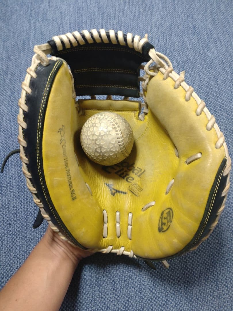 ミズノ　少年軟式　キャッチャーミット