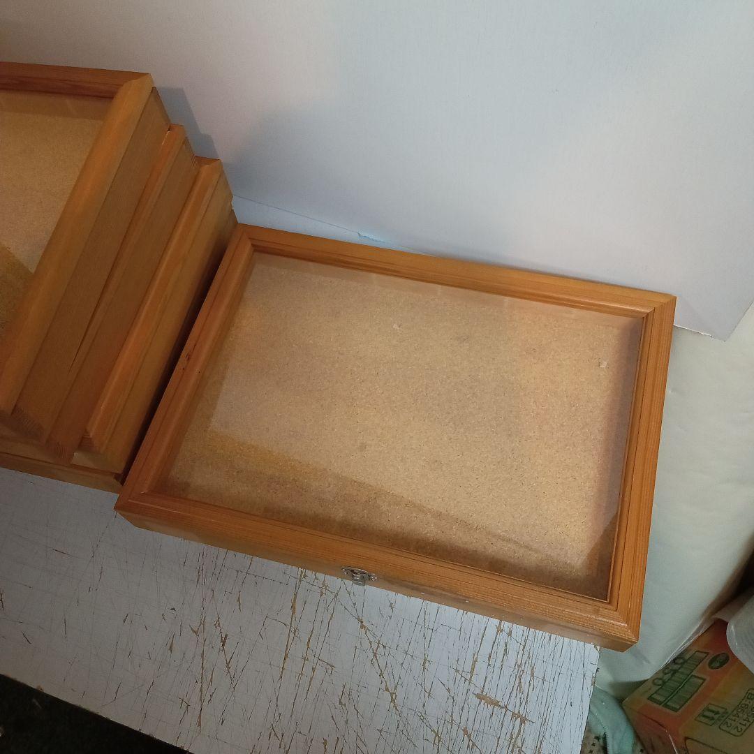 木製昆虫標本箱　５個セット