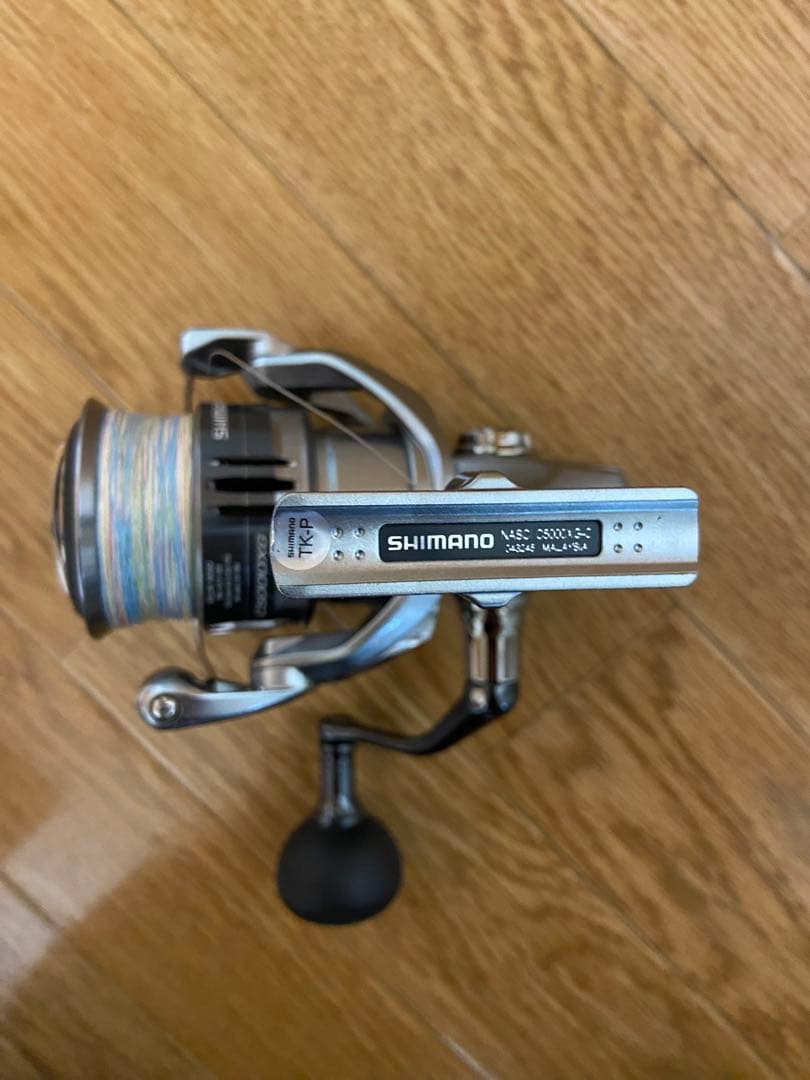 SHIMANO NASCI C5000XG スピニングリールとリーダーのセット