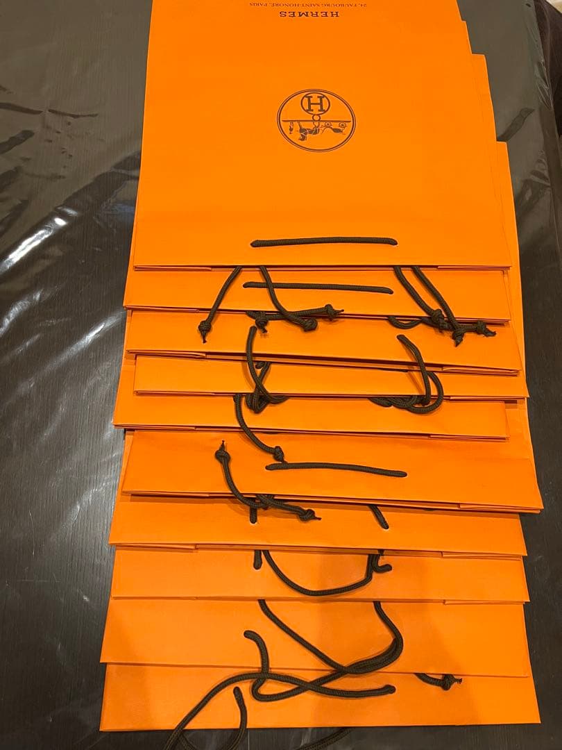 ■エルメス■ショッパー紙袋／60点／サイズ各種セット売りです