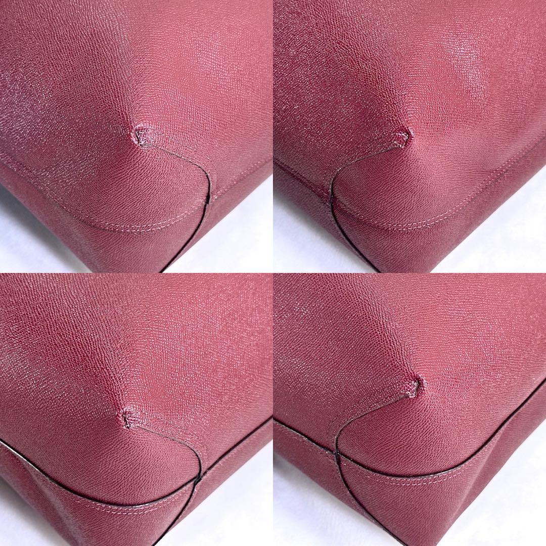 【極美品】コーチ 78279 リバーシブル シグネチャー トートバッグ レザー