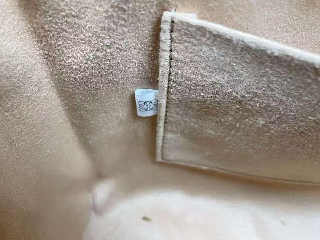 LOEWE 米色 編み込み トートバッグ