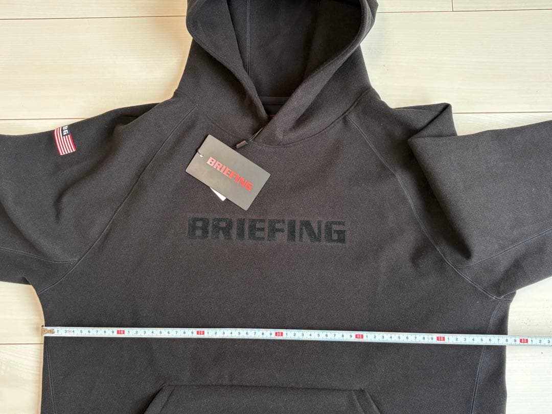 マ*ト様 未使用)ブリーフィング ゴルフ メンズ パーカー サイズM ブラック