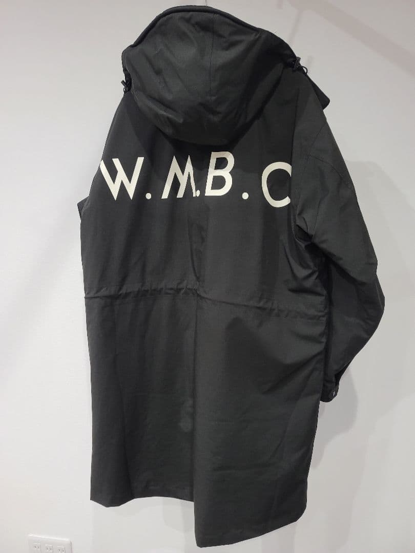【未使用】White Mountaineering × KIU　モッズコート　黒