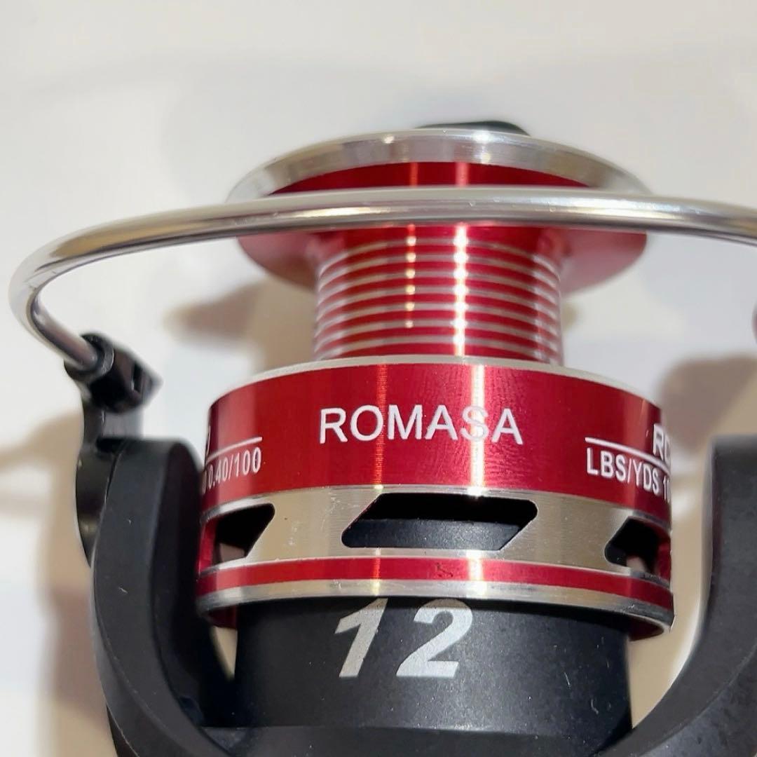 スピニングリール RC-red グラファイト メタルハンドル RC5000