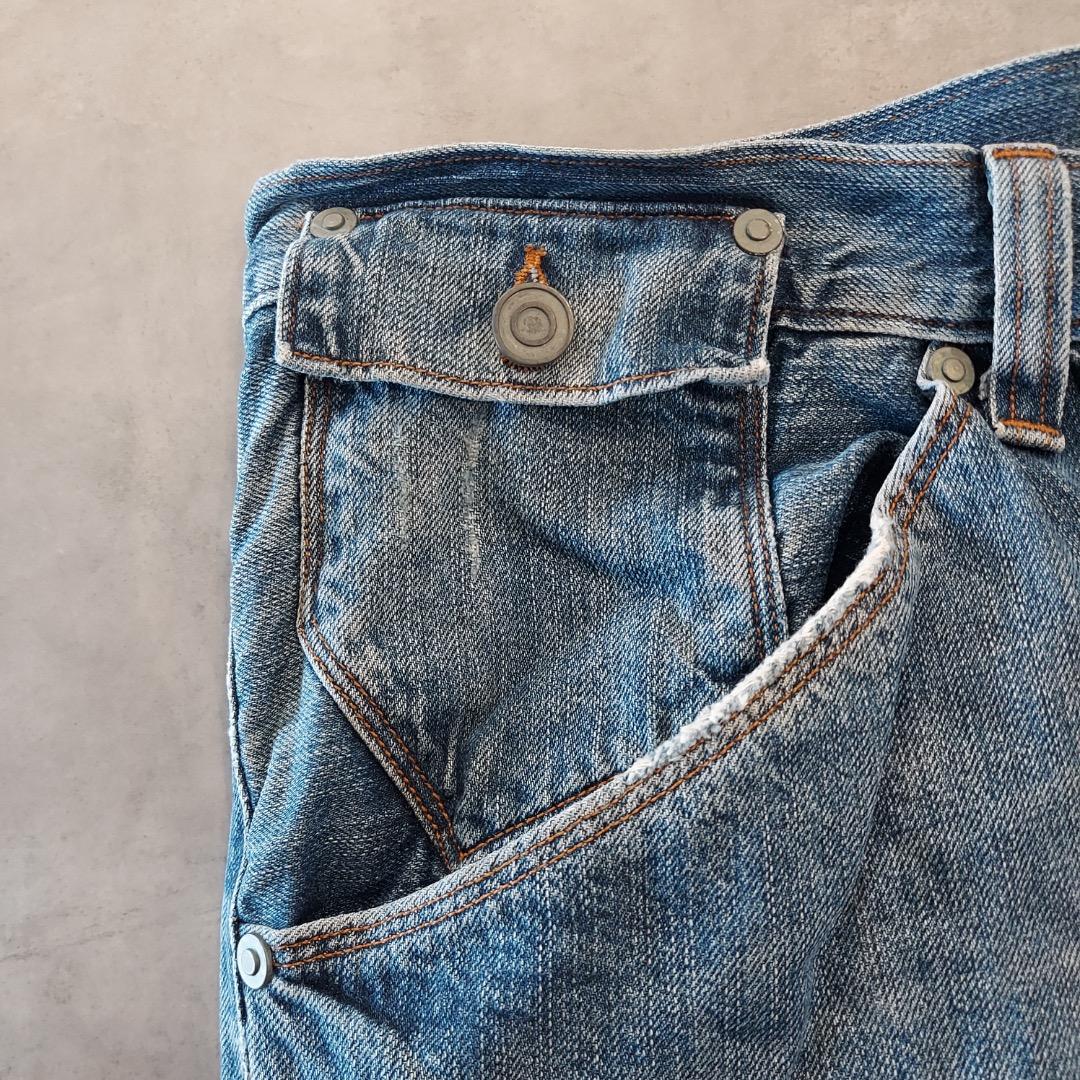 リーバイス エンジニアード ジーンズ W36 00s 青 古着 立体 18588