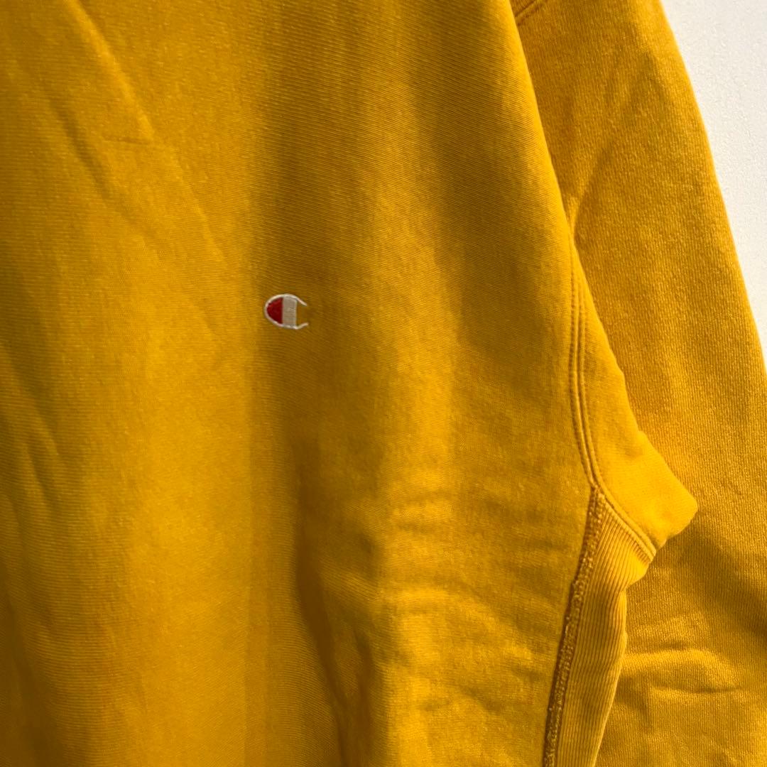 USA製】Champion チャンピオン リバースウィーブ　黄 90's