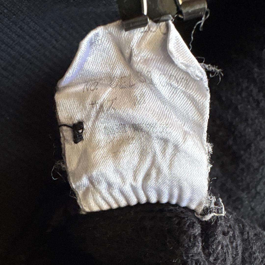 日本製 ISSEY MIYAKE コットン リブニット 無地　短丈　ビンテージ