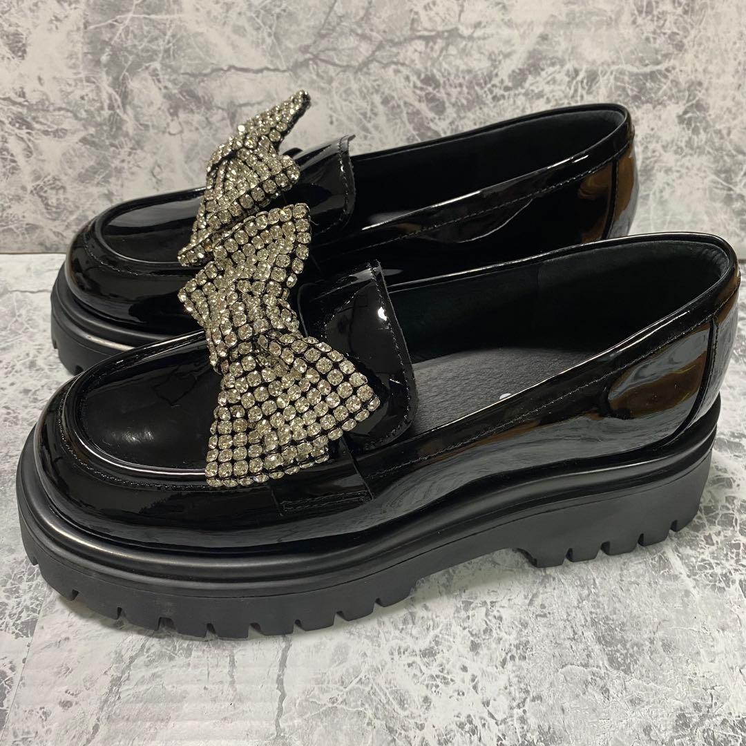 ✨️新品✨️ STACCATO スタッカート ビッグリボン ローファー 24.0