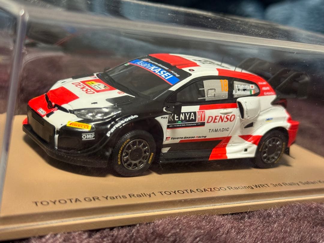Spark 1/43 トヨタ GRヤリス Rally1 2022 ラリーサファリ