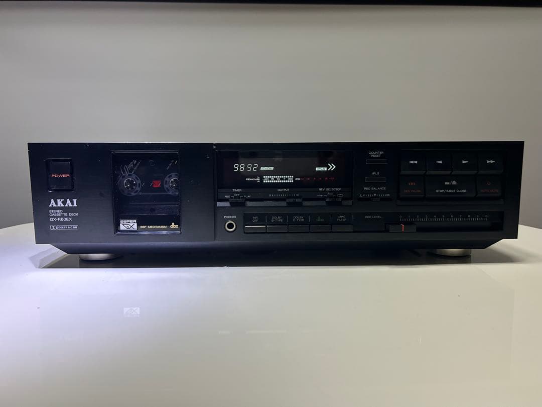 AKAI カセットデッキ GX-R60EX【動作品】