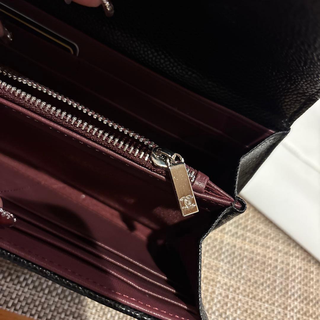 CHANELマトラッセ新品未使用黒ノベルティ長財布