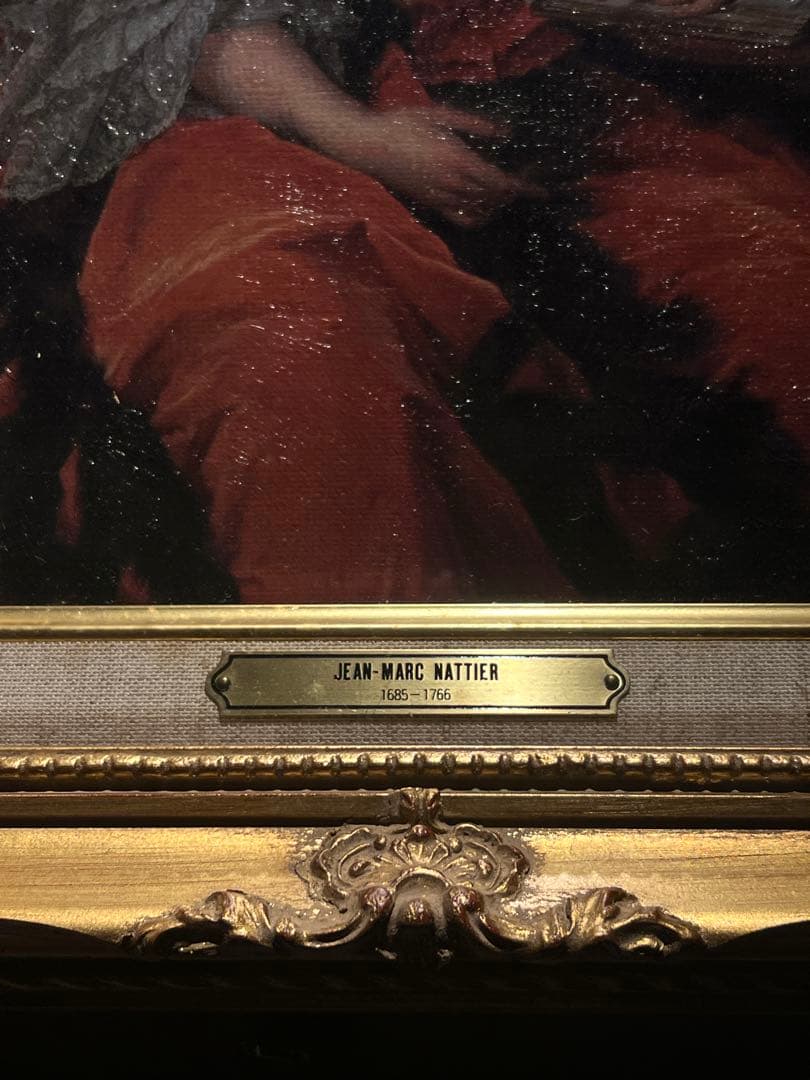 【フランス王妃マリー・レクザンスカの肖像】