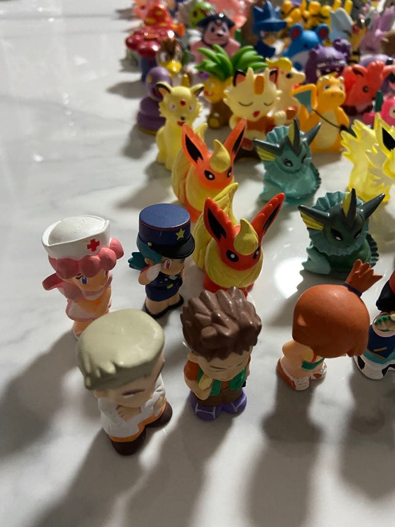 【激レア】ポケモンキッズ　指人形　まとめ売り93体　平成　レトロ