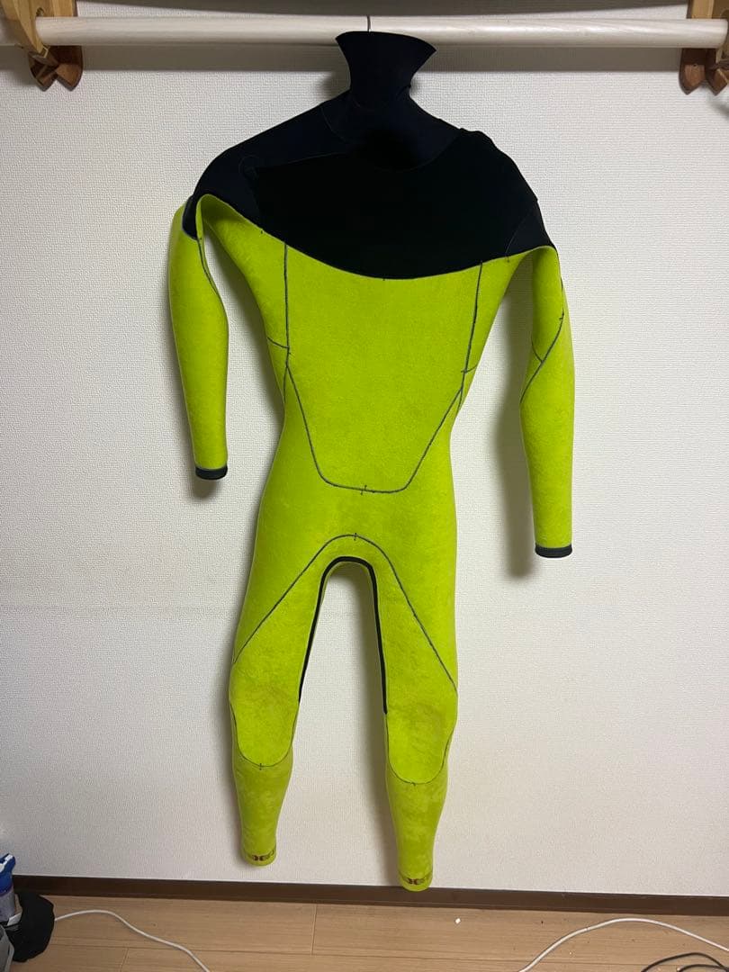 Hurley ウェットスーツ ブラック/ライムグリーン