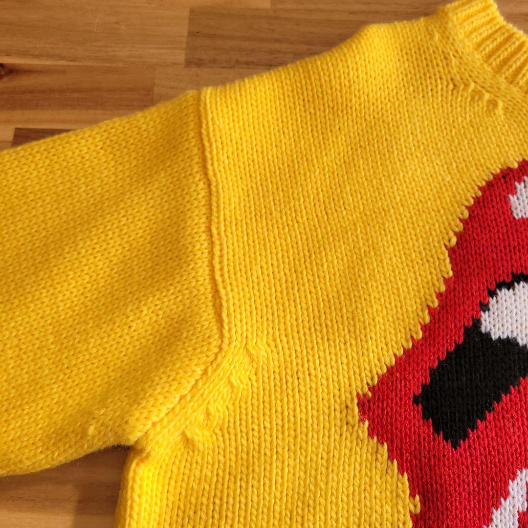 DONCARE Rolling Stones 舌ロゴ ニットセーター