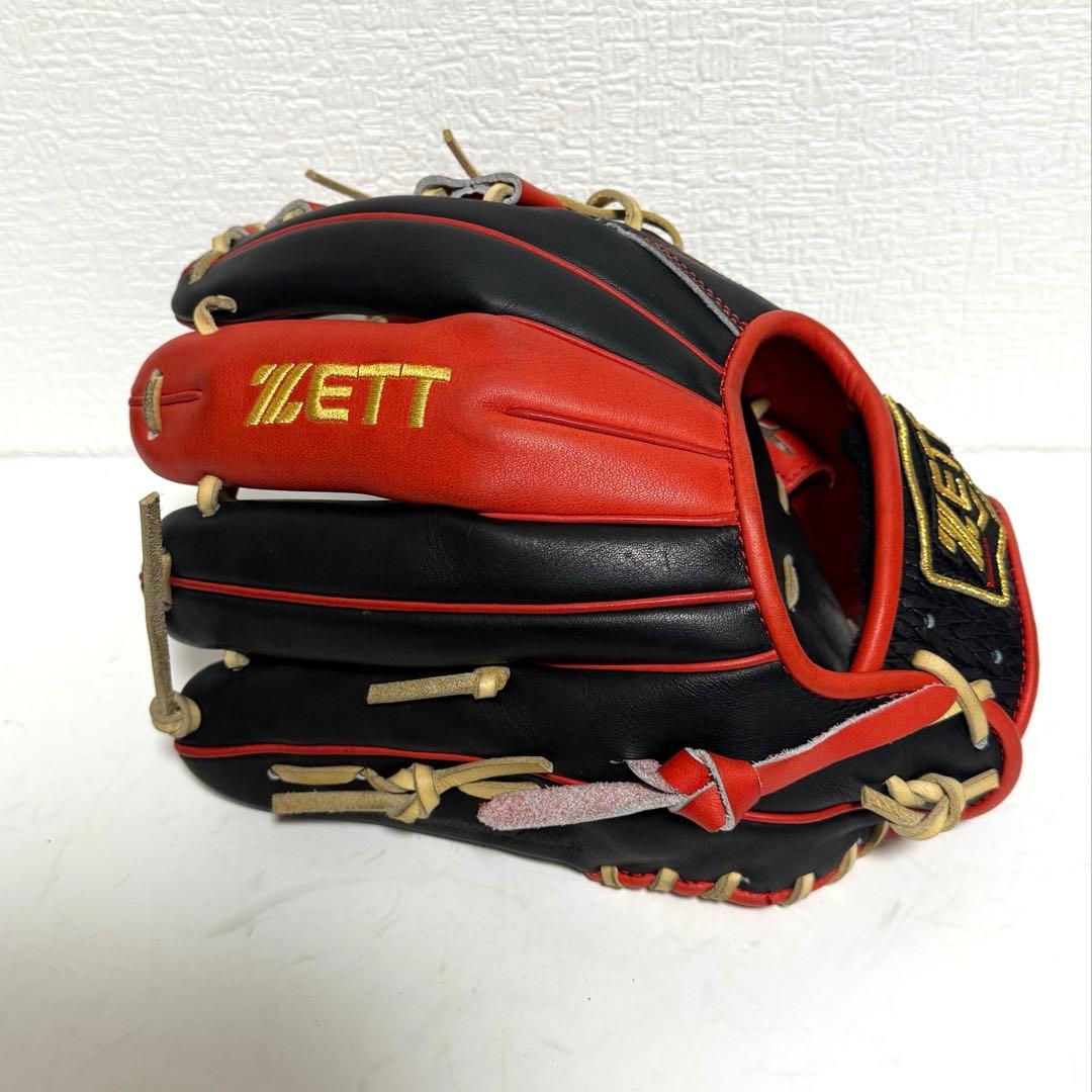 ZETTプロステイタス軟式今宮健太モデル湯揉み型付け済み