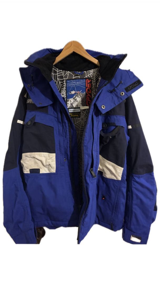 スキー Spyder USA Ski board Jacket Blue