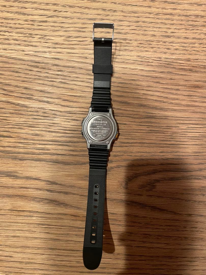 TIMEX IRONMAN デジタル腕時計 ブラック 8lap