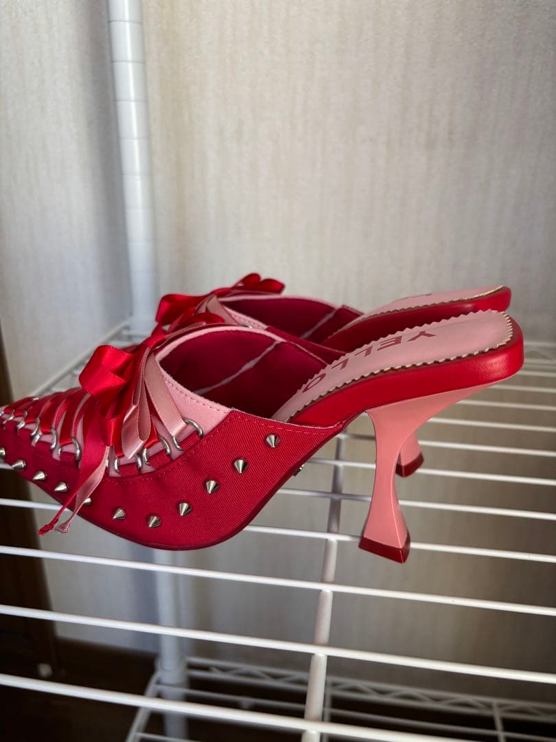 美品 YELLO スニーカーミュール ソックス付