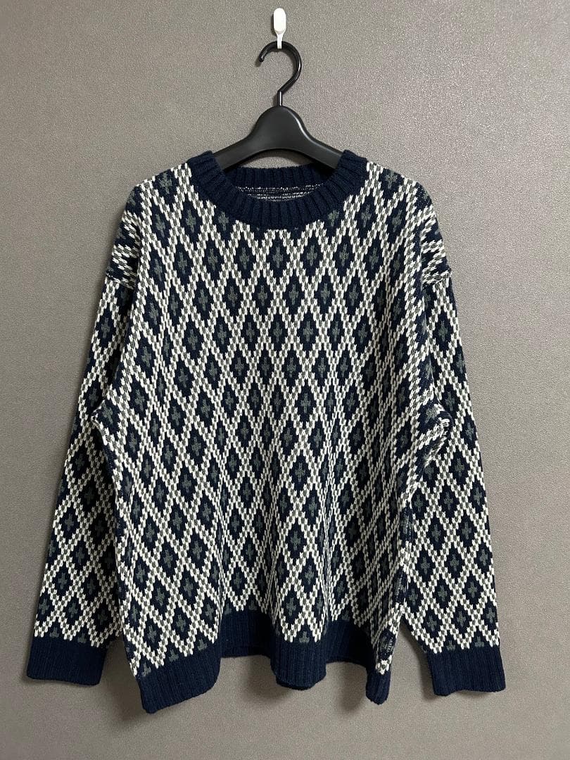 新品 NEEDLES 25AW Sweater Shetland ニット L